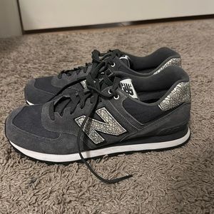 Grey New Balances Womens 10